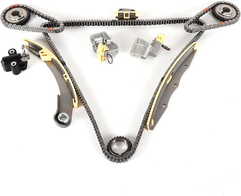 Autodevil Store Timing Chain Kit 3.5L Fit for Quest 2004-2009 for Maxima 2004-2008 for Altima 2004-2006 Automotive Repair Parts for Engine V6 DOHC 24V VQ35DE 13070-7Y016 / 13070-7Y011 / 13070-7Y000 - Image 1